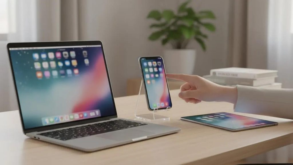 Sincronizar las fotos de un iPhone a Mac 